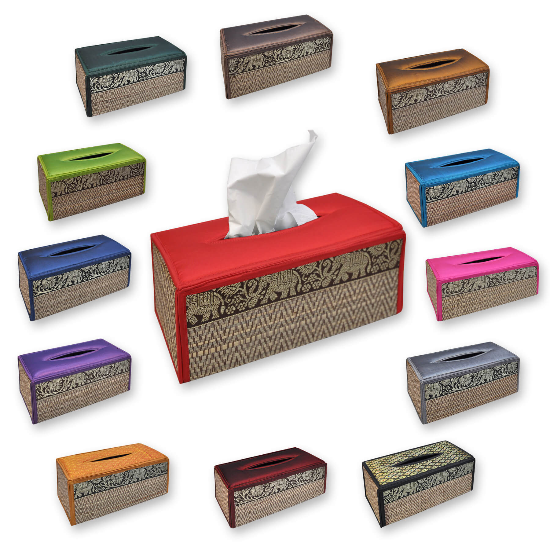 Cosmetic tissue box