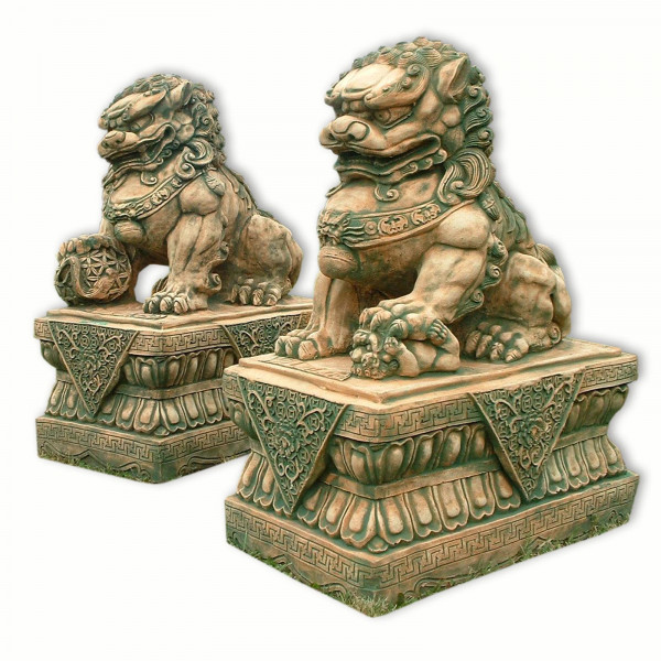 FU dog, Chinese Lion, Temple Guardian, male or female