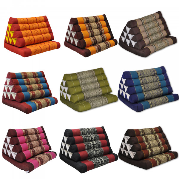Coussin triangle avec assise