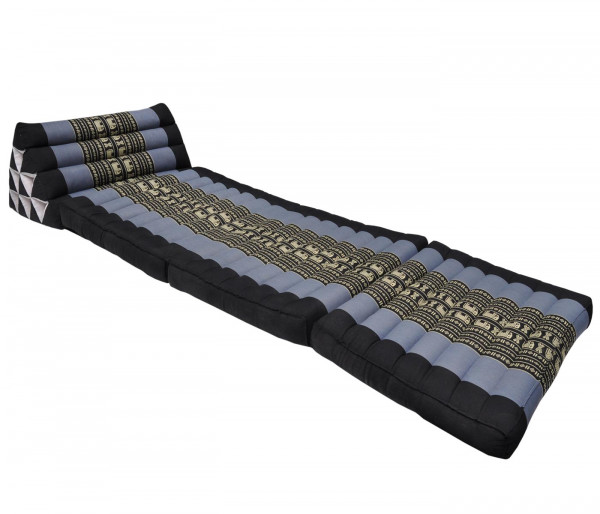 Triangular cushion with mattress 3 folds