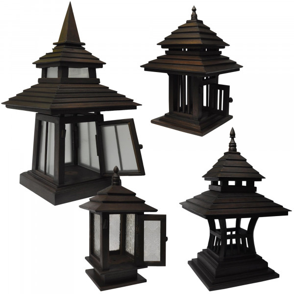 Wooden lantern