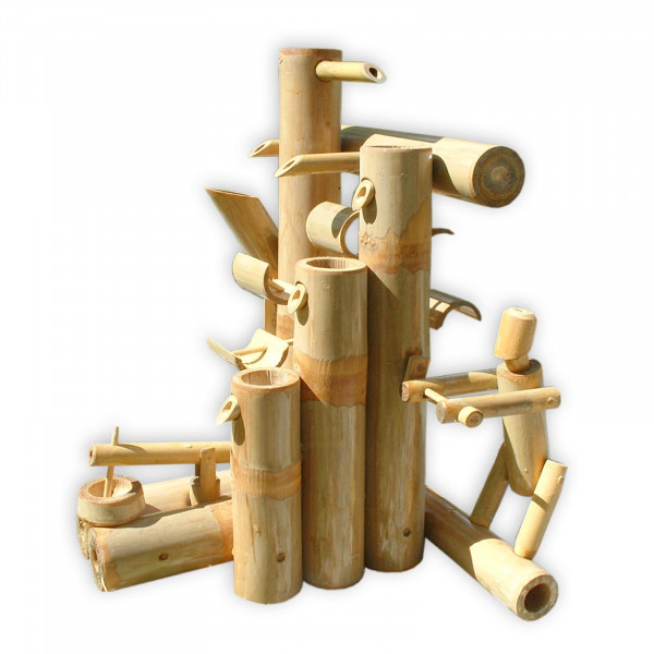 Bamboo water game