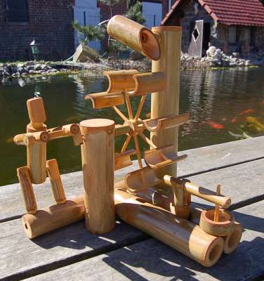 Bambus Wasserspiel | Wasserspiele | Garten | Wilai.DE
