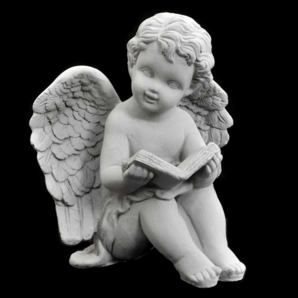 Small angel with book
