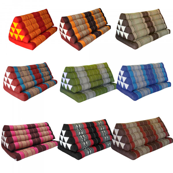 Coussin triangle avec assise XXL