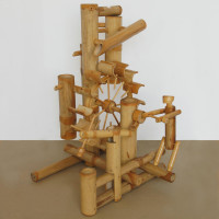 Aperçu: Jeu d'eau en bambou, fontaine Aperçu: Jeu d'eau en bambou, fontaine