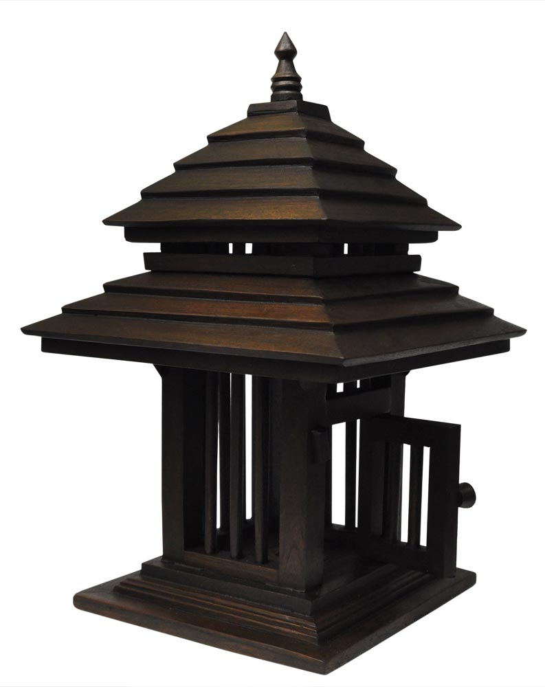 Wooden Lamp Lantern Handmade