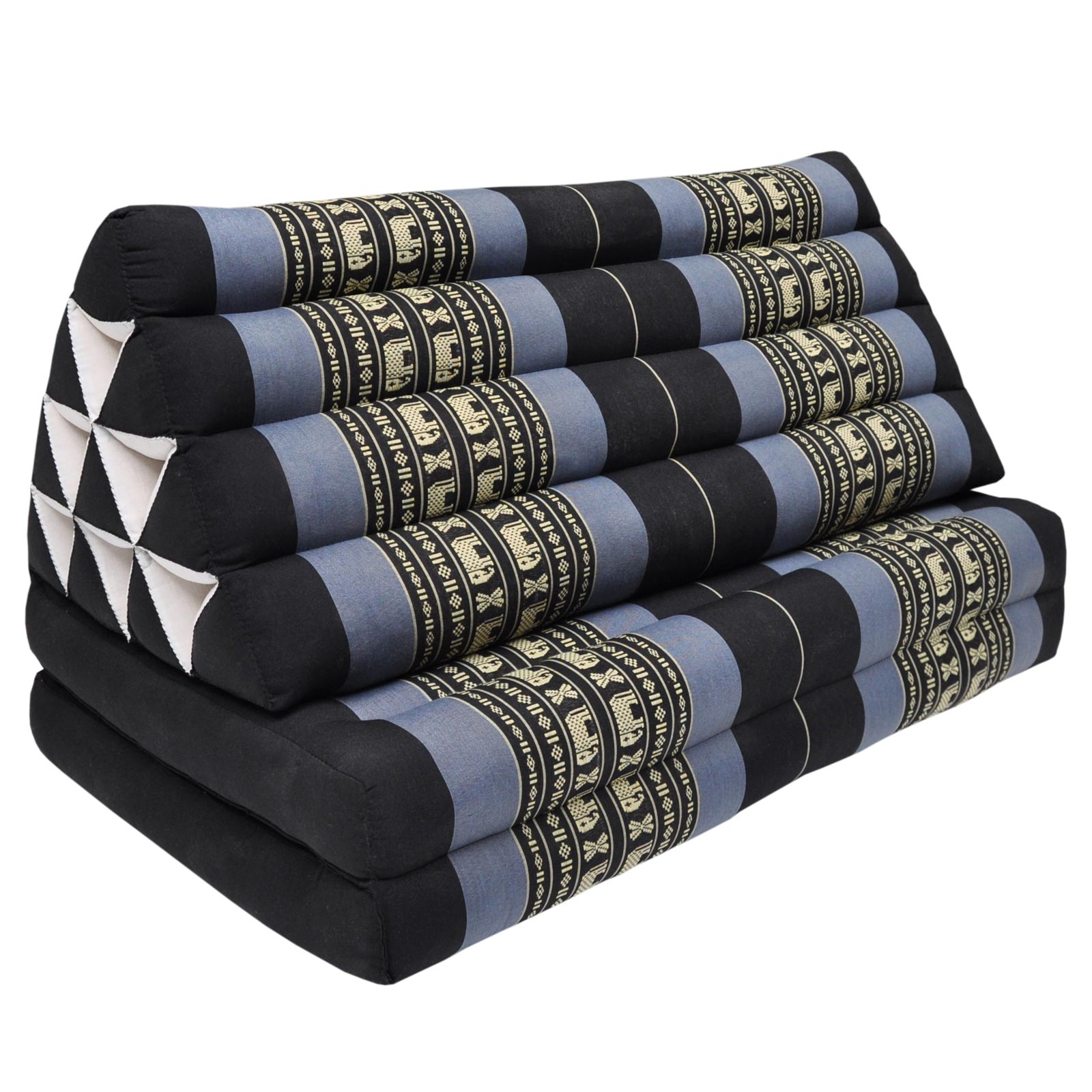 Thai Triangular Cushion Xxl With 2 Supports